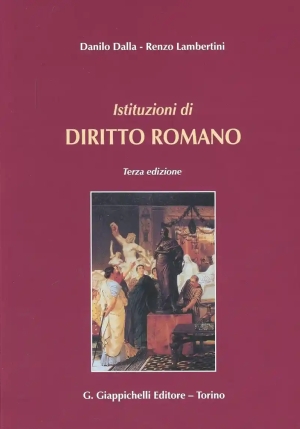 Istituzioni Diritto Romano fronte