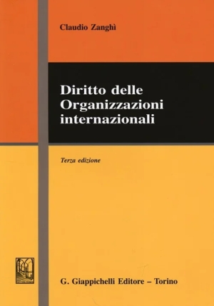 Diritto Delle Organizz.internazion.3ed. fronte