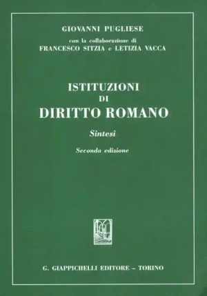 Istituzioni Di Diritto Romani fronte