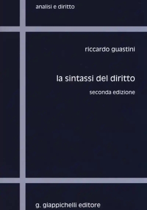 Sintassi Del Diritto fronte