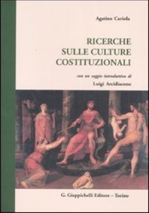 Ricerche Sulle Culture Costituzionali fronte