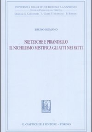 Nietzsche E Pirandello Nichilismo fronte