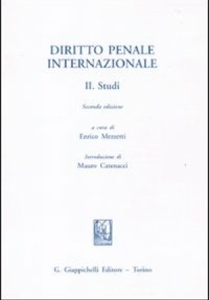 Diritto Penale Internaz.2 Studi 2ed. fronte