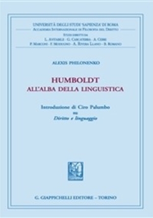 Humboldt Alba Della Linguistica fronte