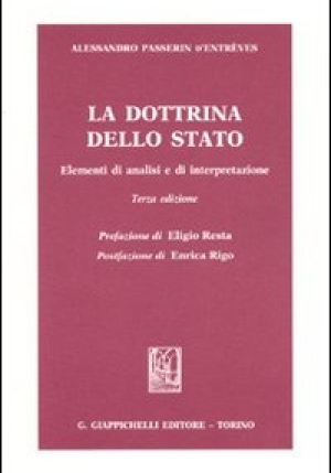 Dottrina Dello Stato fronte