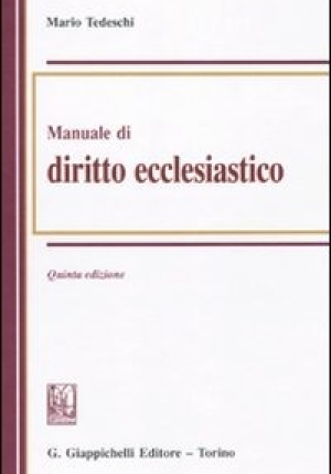 Manuale Diritto Ecclesiastico 5ed. fronte