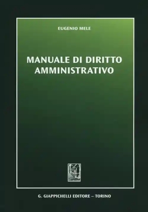 Manuale Diritto Amministrativo fronte