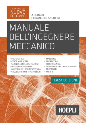 Manuale Dell'ingegnere Meccanico fronte