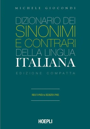 Dizionario Dei Sinonimi E Contrari Della Lingua Italiana fronte