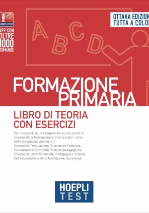 Formazione Primaria Teoria Con Esercizi fronte