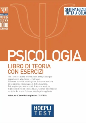 Psicologia Teoria Con Esercizi fronte