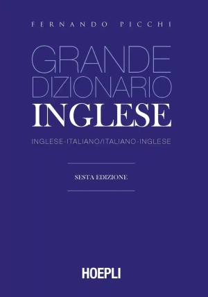 Grande Dizionario Inglese fronte