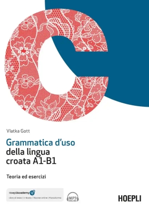 Grammatica D'uso Della Lingua Croata A1-b1 - Teoria Ed Esercizi fronte