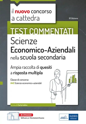 Scienze Economico Aziendali - Scuola Secondaria - Test Commentati fronte