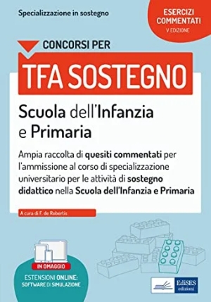 Tfa Sostegno - Esercizi Commentati Scuola Infanzia E Primaria fronte