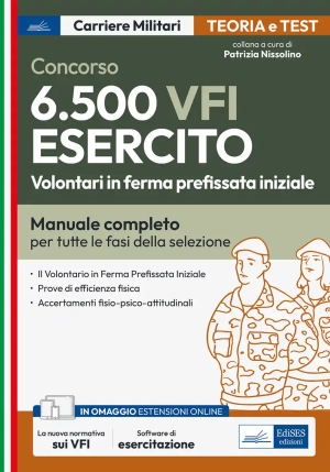 6.500 Vfi Esercito - Manuale Completo fronte