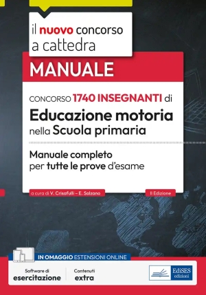 1740 Insegnanti Educazione Motoria Scuola Primaria - Manuale Di Preparaz fronte