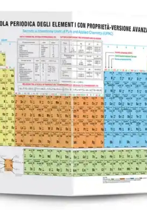 Tavola Periodica Degli Elementi Con Propriet?. Versione Avanzata fronte