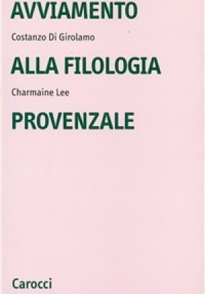 Avviamento Alla Filolofia Provenzale fronte