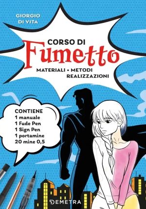 Corso Di Fumetto. Materiali. Metodi. Realizzazioni. Con Fude Pen, Sign Pen, Portamine, Mine fronte