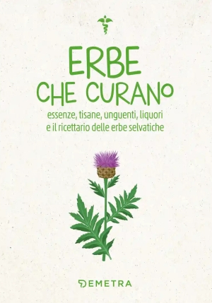 Erbe Che Curano. Essenze, Tisane, Unguenti, Liquori E Il Ricettario Delle Erbe Selvatiche fronte