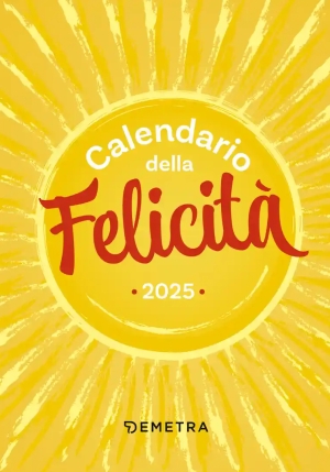 Calendario Della Felicit? 2025 fronte