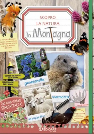 In Montagna. Scopro La Natura. Con Adesivi. Ediz. Illustrata fronte