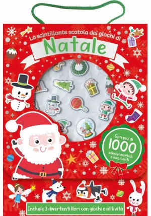 Scintillante Scatola Dei Giochi Di Natale (la) fronte