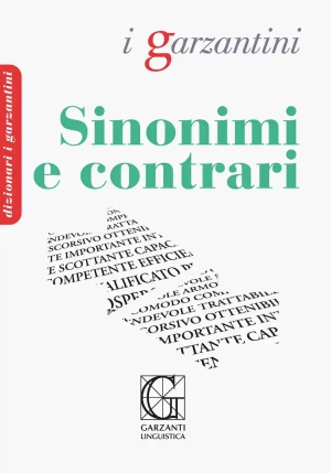 Dizionario Dei Sinonimi E Contrari fronte