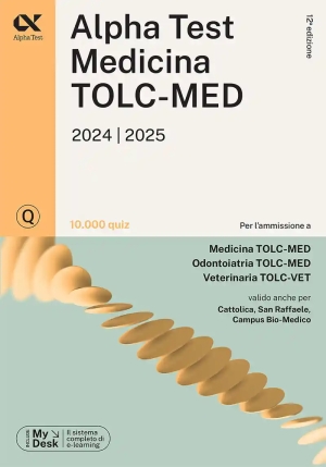 Medicina Tolc-med - 10000 Quiz fronte