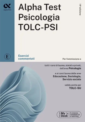 Alpha Test. Psicologia. Tolc-psi. Esercizi Commentati. Con Software Di Simulazione fronte