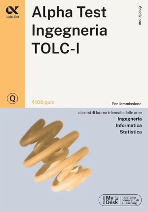 Alpha Test. Ingegneria. Tolc-i. 4100 Quiz fronte