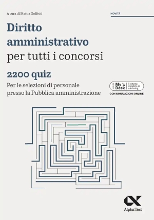 Diritto Amministrativo Per Tutti I Concorsi. 2200 Quiz fronte