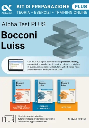 Bocconi E Luiss - Kit 3v Plus Di Preparazione fronte
