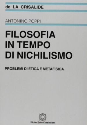 Filosofia In Tempo Di Nichilis fronte