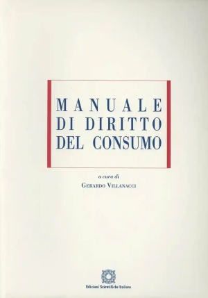 Manuale Diritto Del Consumo fronte