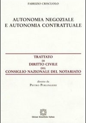 Autonomia Negoziale E Autonomi fronte