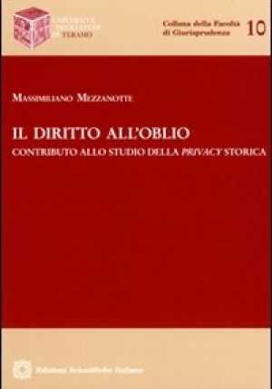 Diritto All'oblio fronte