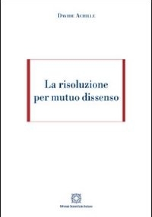 Risoluzione Per Mutuo Dissenso fronte