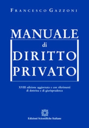 Manuale Diritto Privato fronte