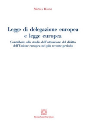 Legge Di Delegazione Eu. fronte