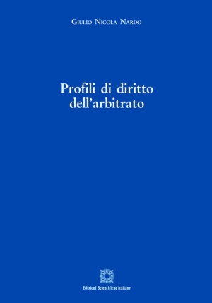 Profili Di Diritto Dell'arbitr fronte