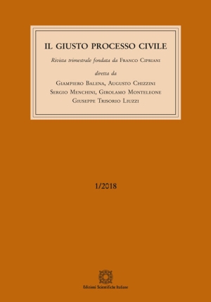 Giusto Processo Civile fronte