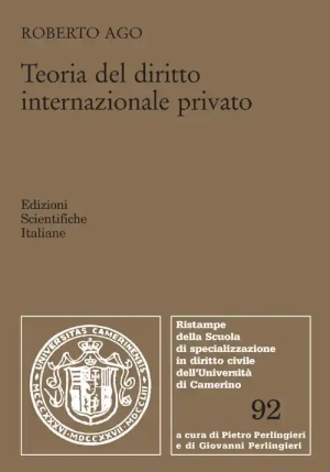 Teoria Del Diritto Internaz.pr fronte