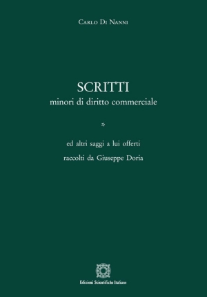 Scritti Minori Di Dir.comm. fronte