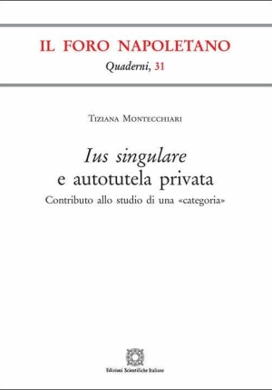 Ius Singulare E Autotutela fronte