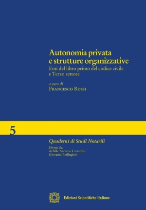 Autonomia Privata Strutture Or fronte