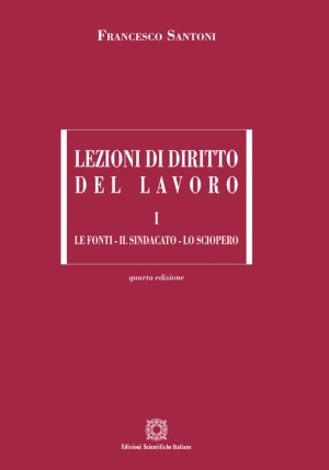 Lezioni Di Diritto Del Lavoro fronte