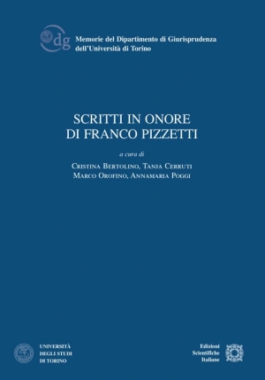 Scritti In Onore Di Franco Piz fronte