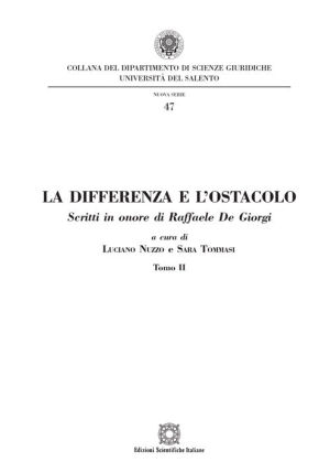 Differenza E L'ostacolo fronte